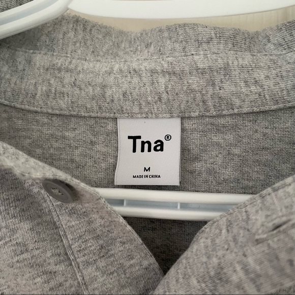 TNA grey crewneck size medium Aritzia - Picture 3 of 4